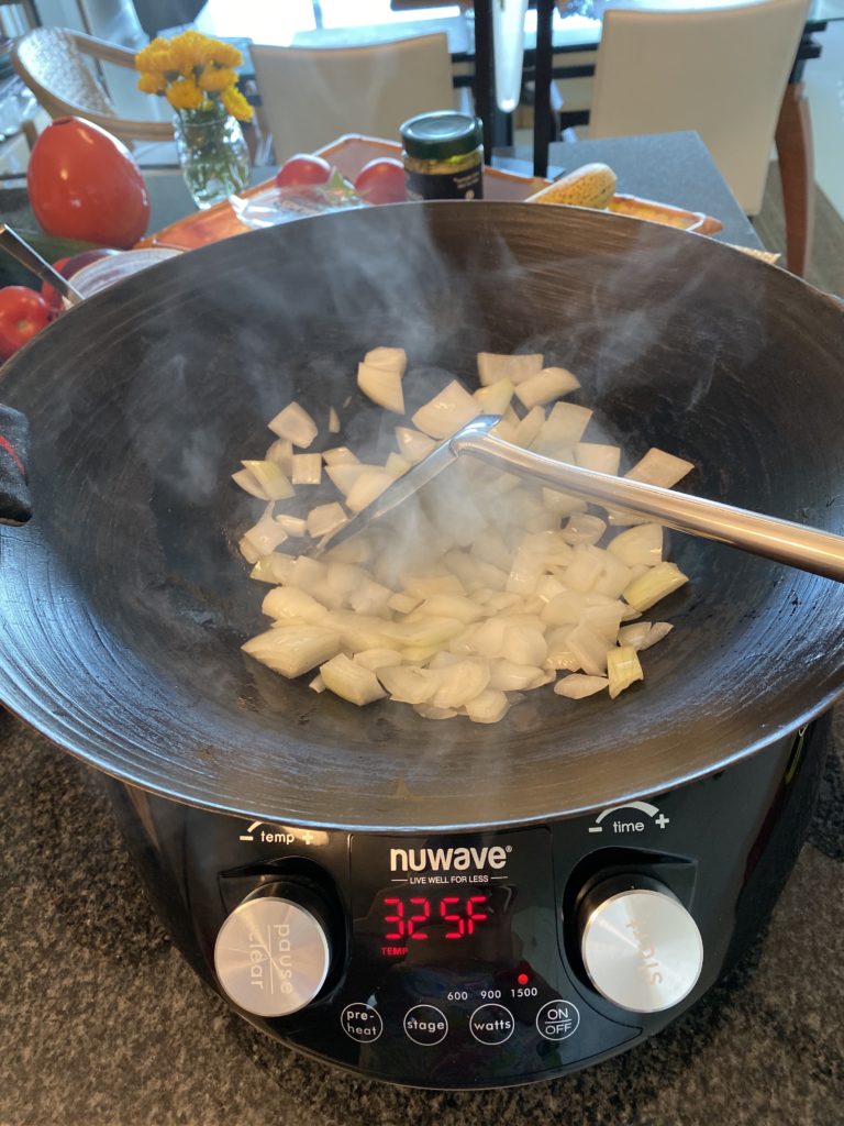 Fry Onions and set aside