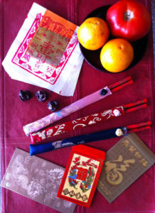 Chinese New Year Festive Table Setting