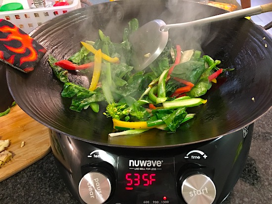 nuwave mosaic precision induction wok stove - Wok Star Eleanor Hoh