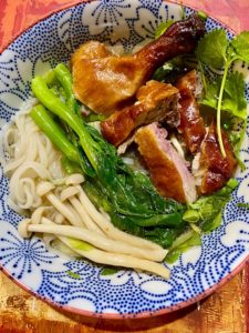 Nearly Homemade Duck Noodle Soup in under 30 minutes