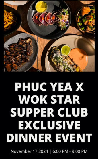 BEST SO FAR: Phuc Yea x Wok Star Supper Club 